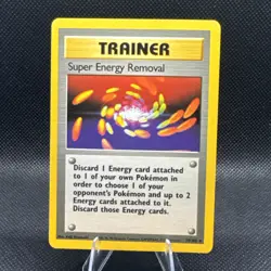 Super Energy Removal 079/102 Base Set Regular Pokemon TCG NEAR MINT - Image 1