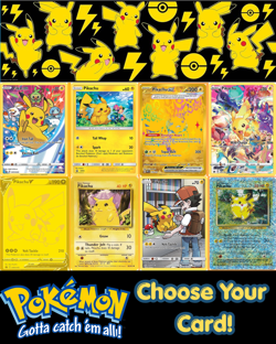 Pokemon TCG Choose Your Pikachu! Holo Modern English NM - Image 1