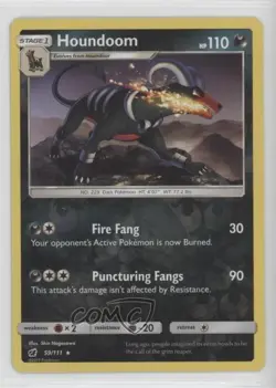 Houndoom Reverse Foil Pokemon Sun & Moon Crimson Invasion #59 - Image 1