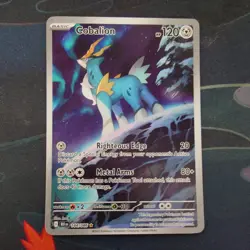 Cobalion 144/086 Pokemon TCG Illustration Rare Card Black Bolt 6 - Image 1