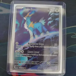 Cobalion 144/086 Pokemon TCG Illustration Rare Card Black Bolt 6 - Image 3