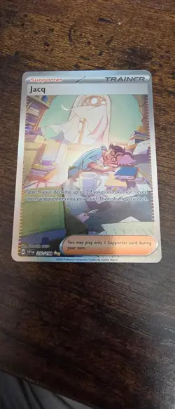 Jacq 250/198 Special Illustration Rare Scarlet & Violet Pokemon Near Mint - Image 1