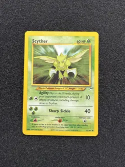 [Rank B] 2000 Pokemon Scyther Neo Destiny 55/105 - Image 1