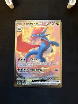 Pokemon Salamence ex Special Illustration Rare Holo 187/159 Sv09 320 HP EN - Image 2