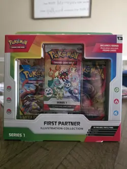 Pokemon Tcg - First Partner Pack First partner Illustration Collection - Image 1