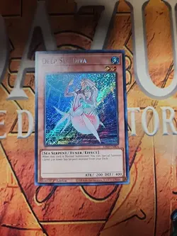 Deep Sea Diva RA03-EN004 Secret Rare 1st Ed NM Yugioh - Image 1