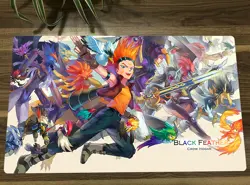 YGO! BF Blackwing Deck Trading Card Game Mat Playmat TCG CCG Custom Play Mat - Image 1