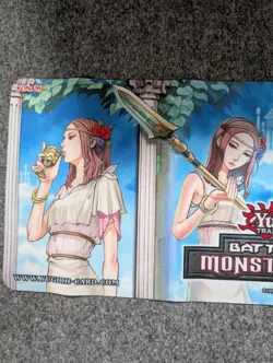 YuGiOh - Battle Pack 3 Monster League Playmat - Half Playmat - Ex. Condition - Image 2