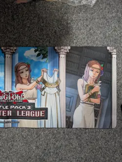 YuGiOh - Battle Pack 3 Monster League Playmat - Half Playmat - Ex. Condition - Image 3
