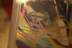 One Piece SANJI TEXTURED NATIONAL CHAMPIONSHIP WINNER CARD 2024 PSA 10 - Image 3