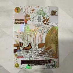 Gum Gum Golden Rifle Alt Art OP15-116 Adv. on Kami's Island R One Piece NM/MINT - Image 2