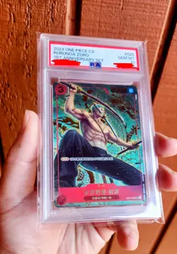 2024 One Piece Chinese 1st Anniversary Set OP01-025 Roronoa Zoro PSA 10 GEM MINT - Image 1