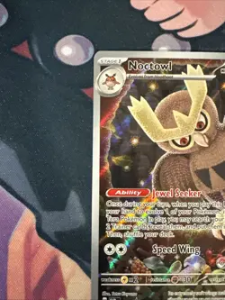 Noctowl - (Pokemon Center Stamp) Promo SV: Scarlet & Violet Promo Cards SVP141 - Image 3