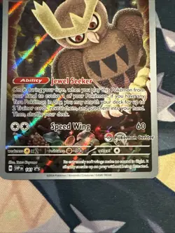 Noctowl - (Pokemon Center Stamp) Promo SV: Scarlet & Violet Promo Cards SVP141 - Image 5