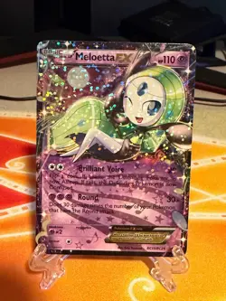 Meloetta EX RC11/RC25 - Pokemon Legendary Treasures Radiant Collection Card - Image 1