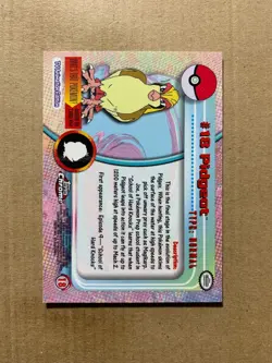 Pidgeot #18 TOPPS CHROME Series 1 - Foil Pokemon Card - NM/Mint - Image 2