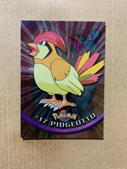Pidgeotto #17 TOPPS Series 1 Black Label - Sunrays Foil Pokemon Card - NM - Image 1