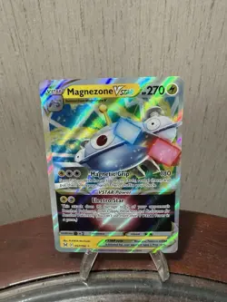 Magnezone VSTAR 057/196 Lost Origin Ultra Rare Holo Pokemon TCG Card NM - Image 1