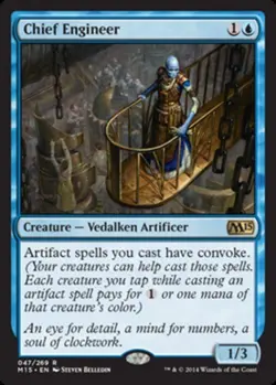 x1 Chief Engineer R MTG Magic 2015 M/NM, English - Image 1