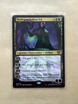 MTG Professor Dellian Fel SOS 0214 M NM Regular - Image 2