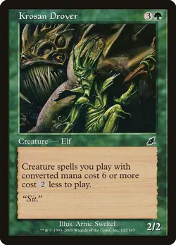 4x Krosan Drover - MP - Onslaught Block - SPARROW MAGIC mtg - Image 1