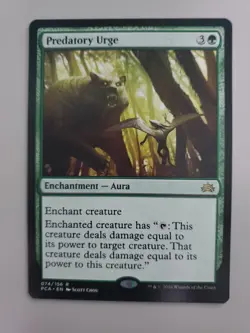MTG Predatory Urge Planechase Anthology Regular Rare - Image 1
