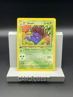 Pokemon TCG Gloom 36/111 Neo Genesis 1st Edition NM Uncommon - Image 1