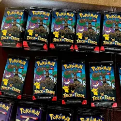 Pokemon 2023/2024 Trick Or Trade BOOster Pack Lot of 140 Factory Sealed New - Image 2
