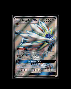 Solgaleo GX (Full Art) 143/149 UR SM Base Set Pokemon 2017 EN LP - Image 1