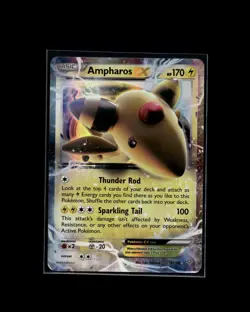 Ampharos EX 27/98 RR Ancient Origins Pokemon 2015 EN LP - Image 1