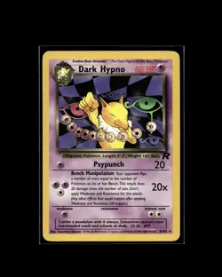Dark Hypno 26/82 R Team Rocket PokemonWOTC 2000 EN LP - Image 1