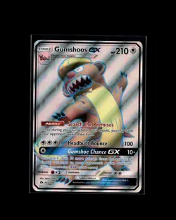 Gumshoos GX (Full Art) 145/149 UR SM Base Set Pokemon 2017 EN NM - Image 1