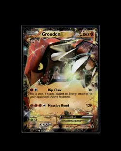 Groudon EX XY42 Promo XY Promo Pokemon 2014 EN LP - Image 1