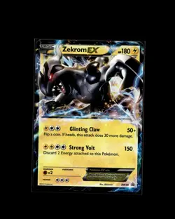 Zekrom EX BW38 Promo Black And White Promo Pokemon 2011 EN LP - Image 1