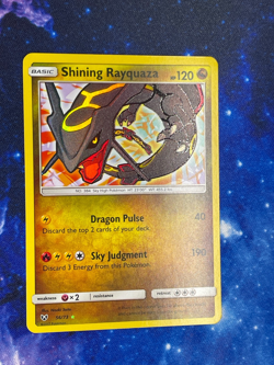 Shining Rayquaza 2017 Shiny Holo Rare 56 SLG EN LP - Image 1