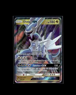 Dialga GX 100/156 RR Ultra Prism Pokemon 2018 EN NM - Image 1