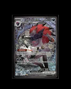 N's Zoroark ex 286/217 SIR Ascended Heroes Pokemon 2026 EN NM - Image 1