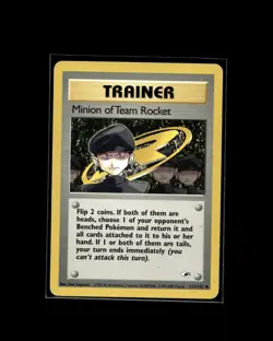 Minion of Team Rocket 113/132 U Gym Heroes PokemonWOTC 2000 EN LP - Image 1