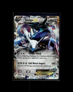Dialga EX 62/119 RR Phantom Forces Pokemon 2014 EN MP - Image 1