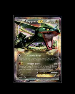 Rayquaza EX 85/124 RR Dragons Exalted Pokemon 2012 EN LP - Image 1