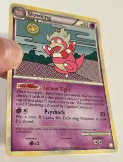 Slowking 12/123 HS HeartGold SoulSilver Rare Holo Pokemon TCG 2010 LP - Image 3