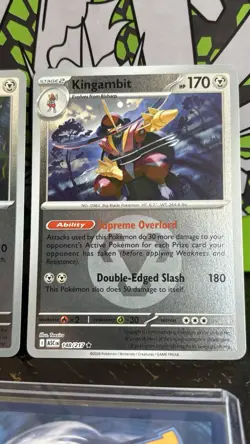 Pokemon TCG Reverse Energy Holo Card Lot (2) Pawniard 146/217, Kingambit 148/217 - Image 3