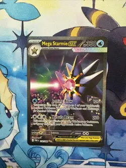 Mega Starmie EX 118/088 SIR Pokemon TCG Perfect Order - Image 1