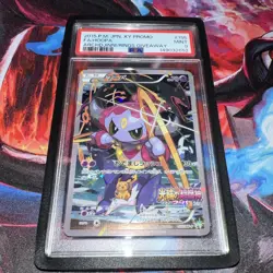 2015 POKEMON JPN XY PROMO #155 FULL ART/HOOPA PSA 9 - Image 1