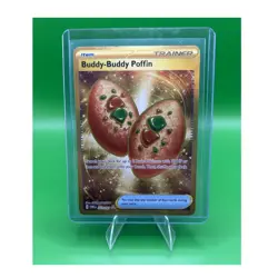 Pokemon TCG Sv06: Twilight Masquerade Buddy-Buddy Poffin 223/167 Ultra Rare - Image 1