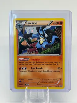Lucario BW85 Holo Promo BW Black Star Promo English Pokemon - Image 1