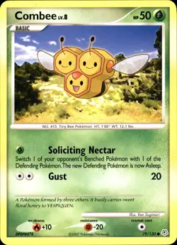 Combee 79/130 Common - Pokemon Diamond and Pearl 2007 MP - Image 1