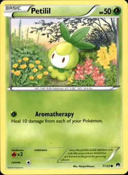 Petilil 7/122 - Pokemon XY - BREAKpoint - LP - Image 1