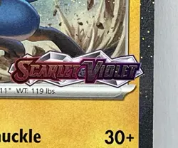 Lucario - 114/198 Pokemon Scarlet & Violet Premium Collection Stamped Promo Card - Image 2