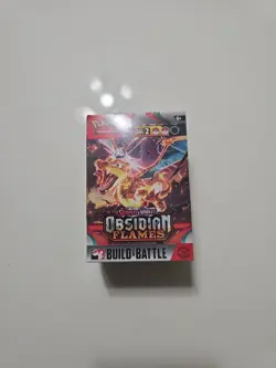 Pokemon Scarlet And Violet Obsidian Flames Build And Battle Box - NEW - Image 1